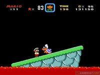 Super Mario World, capture d'écran